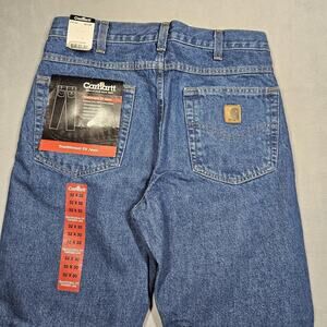 NOS Carhartt B18 DST Jeans 32x30 Traditional Fit Tapered Leg Denim 2007